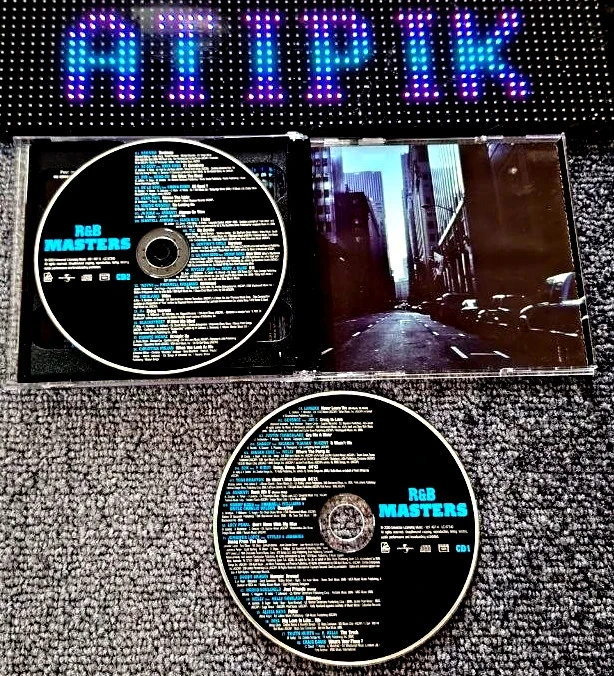 🎤 Cd R&B Masters - Álbum Duplo 36 Títulos Cultos 2003 Universal 💿 – photo 3